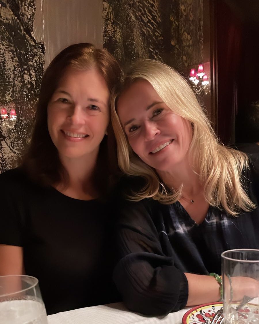 chelseahandler's tweet image. On this and every Halloween, please help me wish this slugger to my left a very happy birthday. 
The person with whom I shared a room with and fought so much we had to put scotch tape down the middle of the floor, and her side had the door, so I had to ask her permission to…