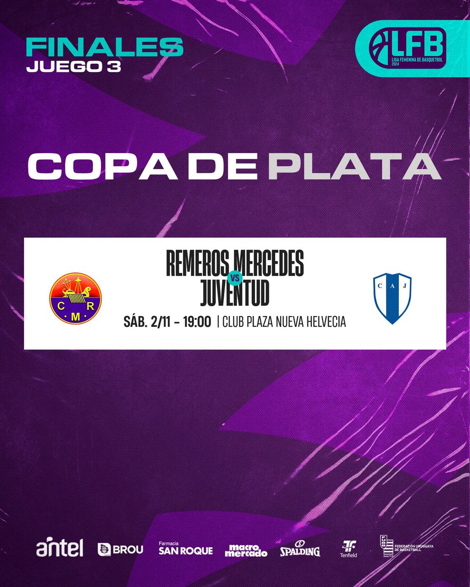 LfbUruguay's tweet photo. 🥈 EN BUSCA DEL CAMPEÓN DE PLATA 🔜 

#LFB https://t.co/Hvq8VOEU97
