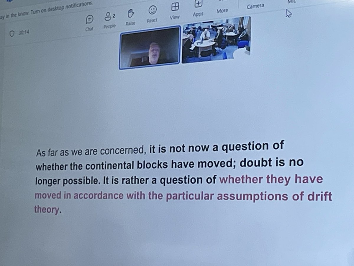 Best start to the day. Superb CPD on current tectonics theory and GIS wizardry from the wonderful <a href="/lcgeography/">Alistair Hamill</a>. Thank you for interrupting your holiday for us again! <a href="/WellsGeog/">Laura Wells</a> <a href="/JoannaJvr81/">Joanna 🌍</a> <a href="/MrsT_Geography/">Sarah Thomasson</a> <a href="/chrislordgeog/">Chris Lord</a> #geographyteacher