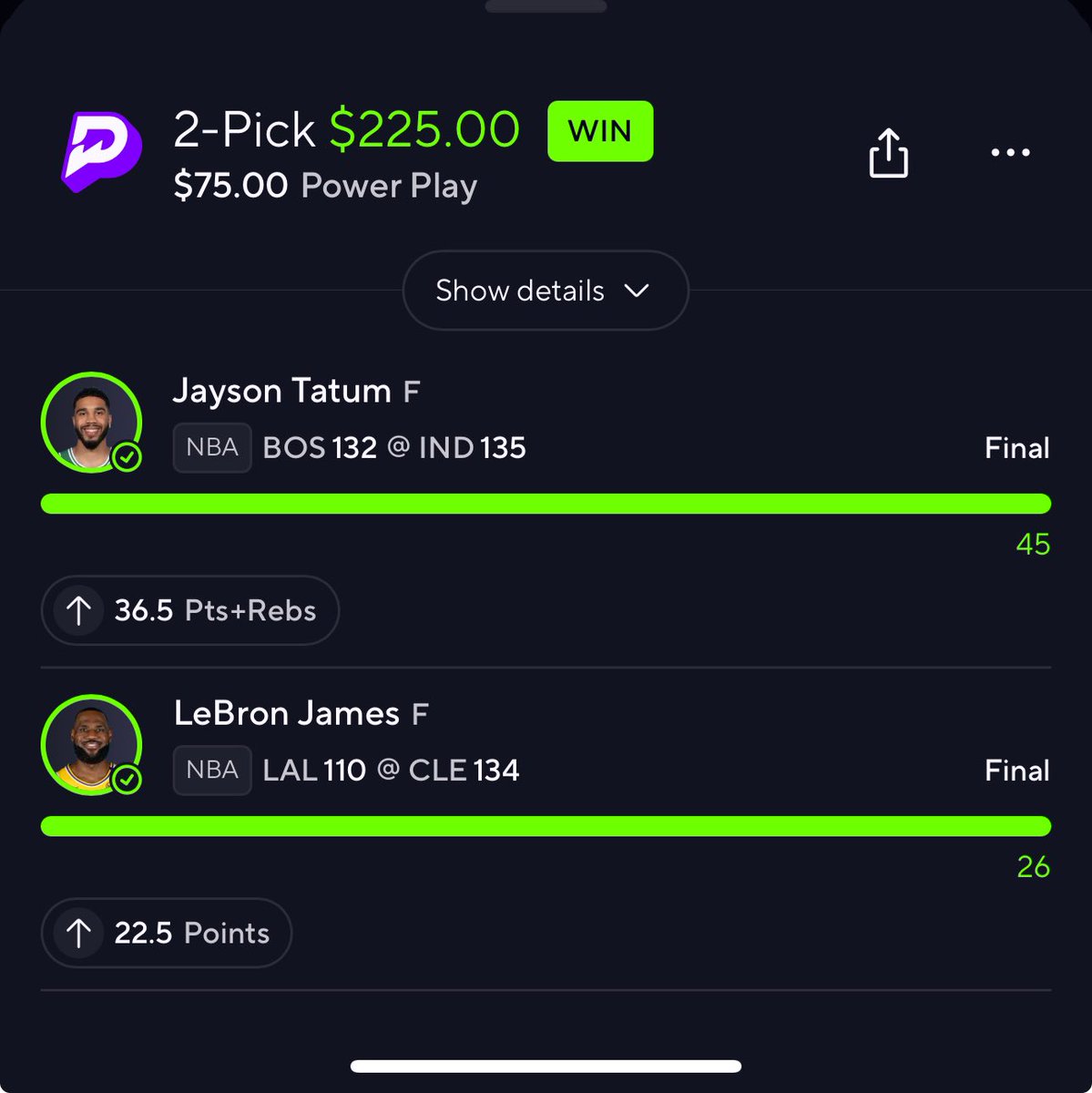 KashMuneyPickz's tweet photo. 🏦✅ 
#prizepicks #gamblingx https://t.co/cT8ynoW4Bp