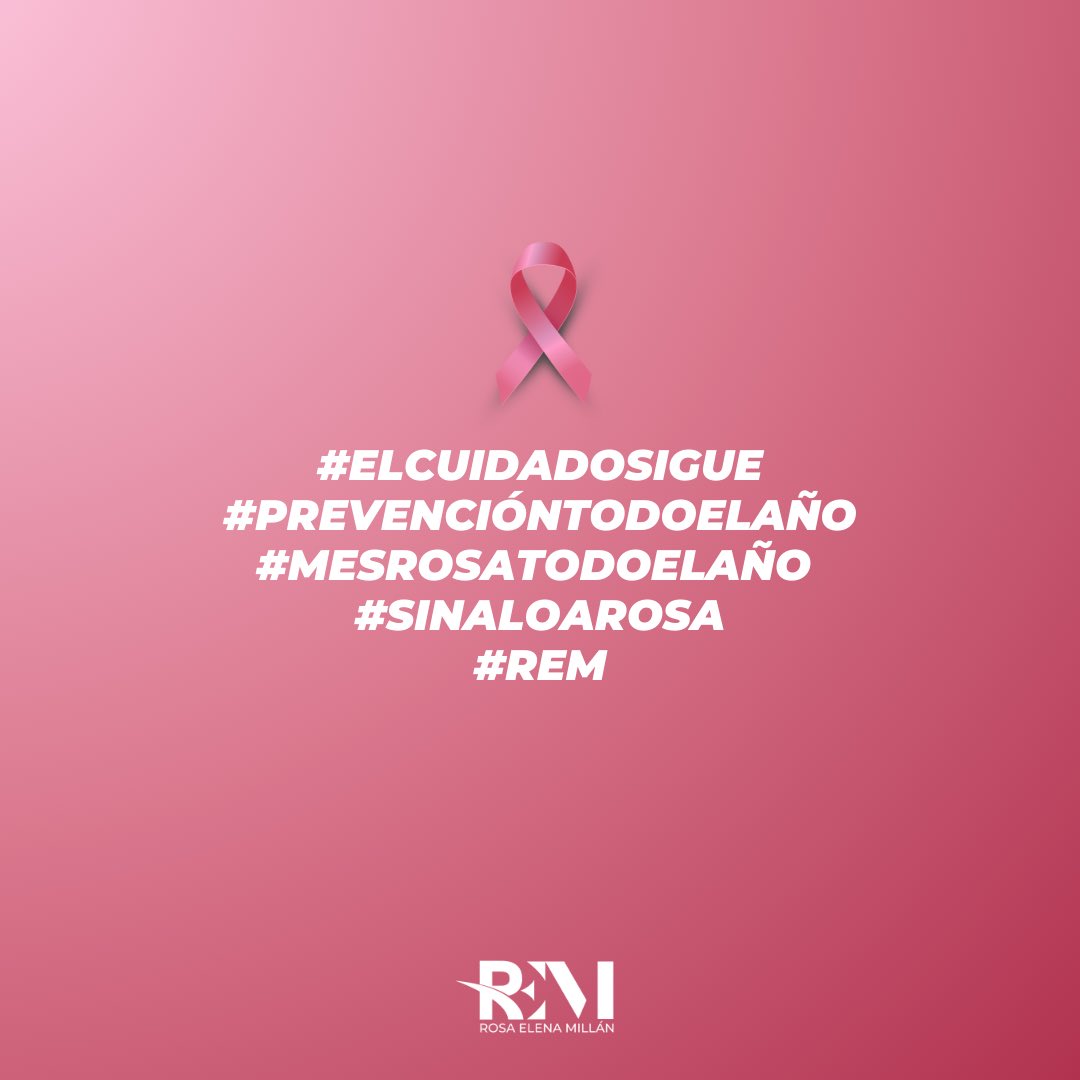 La detección temprana no tiene fecha. Octubre pasó, pero el autocuidado sigue siendo prioridad. #ElCuidadoSigue #PrevenciónTodoElAño #REM