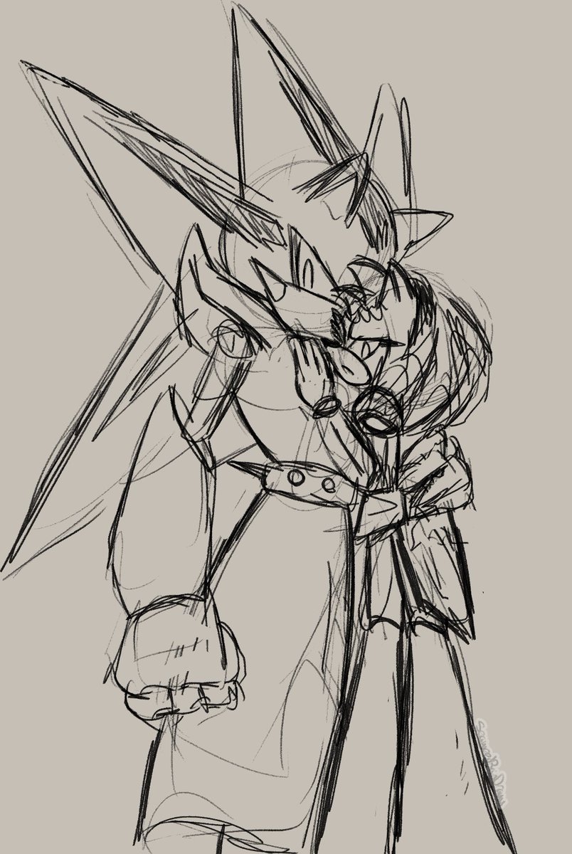 SeaweedRainDraw's tweet photo. During stream @BrentCornils was talking about Neo Metal x Rusty Rose so I had to doodle them, it was too tempting
#sth https://t.co/d0yVskl9ua