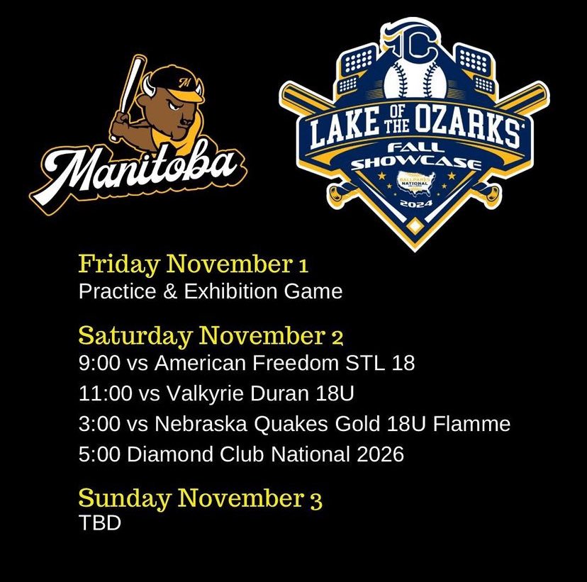 linnae_softball's tweet photo. On our way to Missouri for our first tournament of season. Can’t wait to be back on the diamonds!🥎#TeamToba #softball https://t.co/FzNffORx3d