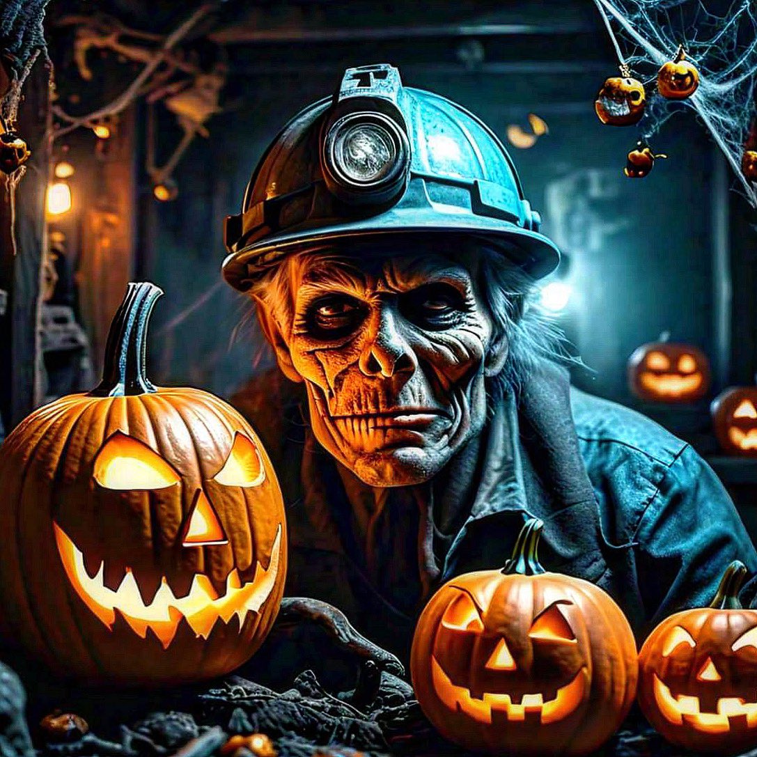 Happy Halloween, Miner Nation! Ⓜ️🏈⛏️🎃 #ThisIsMingo #wvprepfb #CoalBlooded #DigIn