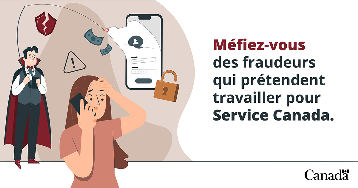ServiceCanada_F's tweet photo. 1/ Ne soyez pas effrayés par les escrocs à Halloween! 👻🎃

Si quelqu’un vous appelle en prétendant travailler pour Service Canada et vous dit que votre NAS est compromis, c’est une arnaque!  🚫📞 https://t.co/q2OgHSCUCN