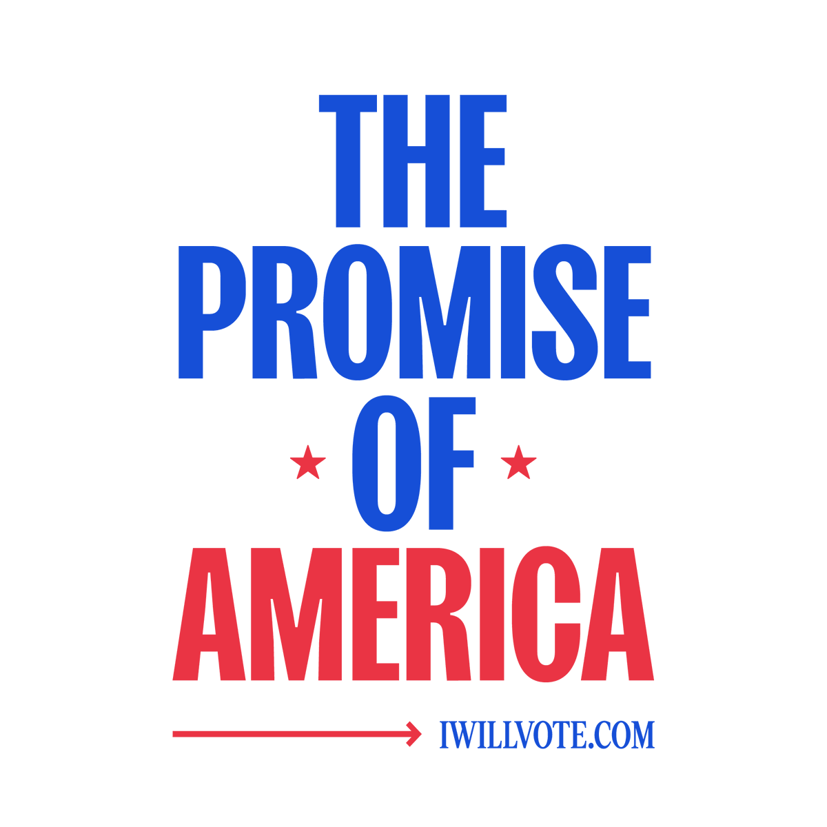 KamalaHarris's tweet photo. We believe in the promise of America—and we will vote for it. 

https://t.co/VbrfuqVy9P https://t.co/tR0g8gKX5I