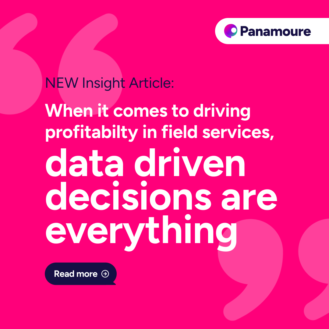 panamoure's tweet image. How do you make every decision a step towards higher profitability within field services?​

Discover the answer in our latest insight article: bit.ly/3UuP8fN

#privateequity #portfoliovalue #Digitalbydefault #Panamoure #DigitalTransformation #FieldServiceManagement