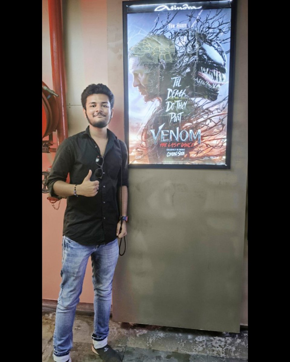 Riju1523's tweet photo. It's all about the most beloved duo of the year! Venom The Last Dance! ๐ค๐ฅโค๏ธโ๐ฅโจ
#style #positivity #bestoftheday #likesforlike #likes #movies #movietime #movieday #movieouting #cinephile #moments #memories https://t.co/zuwh6PtXQM