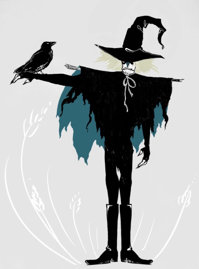 JackstrawPhD's tweet image. HAPPY ALL HALLOWS EVE! 

I didn’t have the time to sketch anything else, so here’s a #Scarecrow from 2022.

#JonathanCrane #TimSale #InspiredThisLook #Halloween