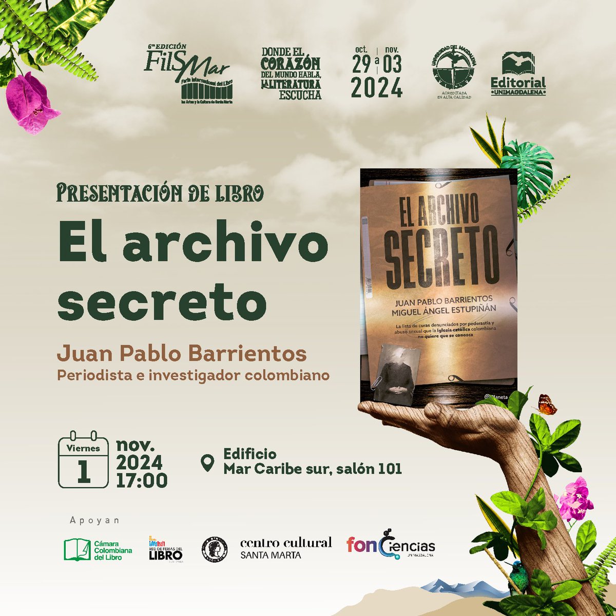 Mañana viernes 1 de noviembre les esperamos en estas presentaciones de libros en la <a href="/FeriaFiLSMar/">Libro - Arte - Cultura</a>