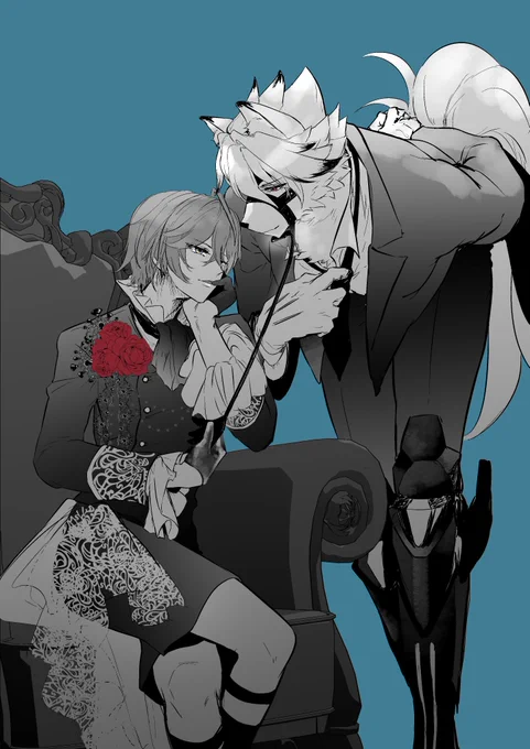お嬢様の次回作モデルにされるライアキ #Lycawise 
