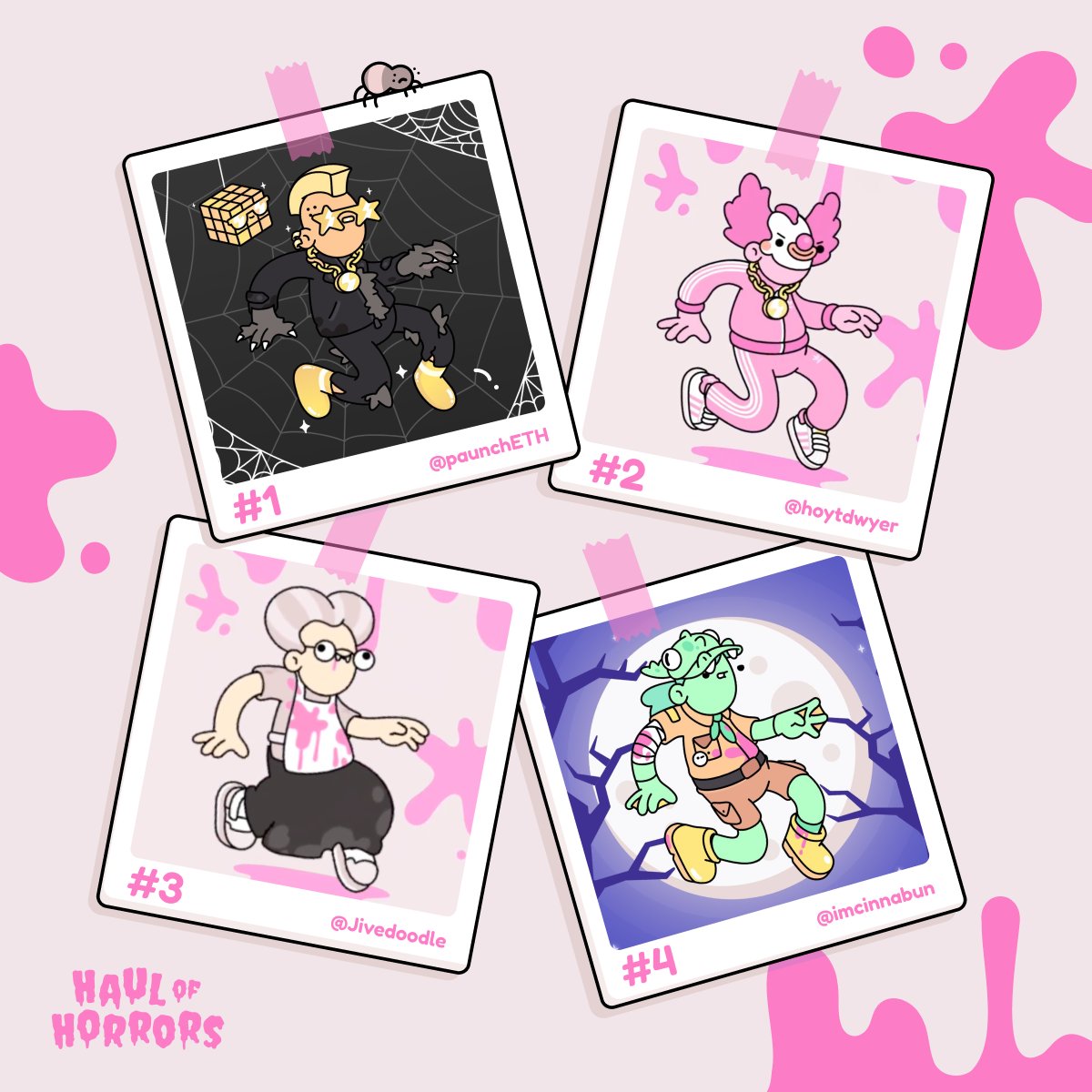 doodles community council (@doodlescouncil) on Twitter photo after much deliberation, we couldn’t settle on just 3 best-dressed costumes for Captain Stoke's party... so we have 4!
congratulations <a href="/paunchETH/">Paunch • - •</a>, <a href="/hoytdwyer/">Hoyt Dwyer</a>, <a href="/Jivedoodle/">🌈🤍ᒎᎥᐯ三ᖴ• ᴗ •ᑎᛕᗩᗪᗴᒪᎥᑕ</a>, <a href="/imcinnabun/">Cinnabun</a> 🏆
and thanks to everyone who joined the soirée—your fits were to die for ☠️ after much deliberation, we couldn’t settle on just 3 best-dressed costumes for Captain Stoke's party... so we have 4!
congratulations <a href="/paunchETH/">Paunch • - •</a>, <a href="/hoytdwyer/">Hoyt Dwyer</a>, <a href="/Jivedoodle/">🌈🤍ᒎᎥᐯ三ᖴ• ᴗ •ᑎᛕᗩᗪᗴᒪᎥᑕ</a>, <a href="/imcinnabun/">Cinnabun</a> 🏆
and thanks to everyone who joined the soirée—your fits were to die for ☠️
