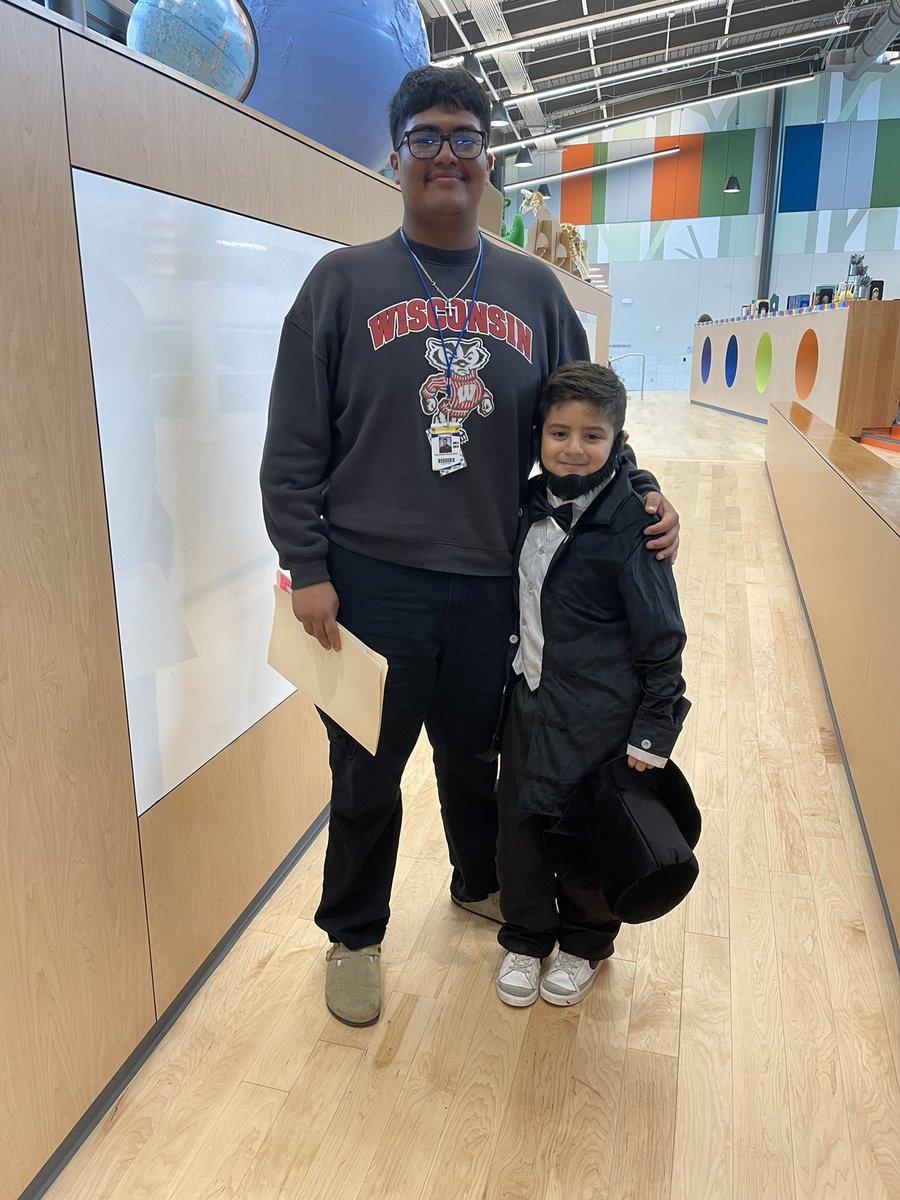mathandcoffee's tweet photo. I was able to visit @McGheeWolves to see our PALs and PALees on their first visit! The costumes were everything 🥹 https://t.co/NvrRkb2nN2