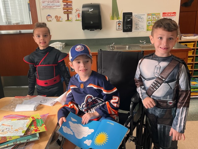 Buddy reading on Book Character Day!
