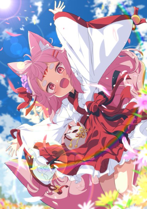 スケブ納品完了!ありがとうございましたー!!
フラワーシャワー 