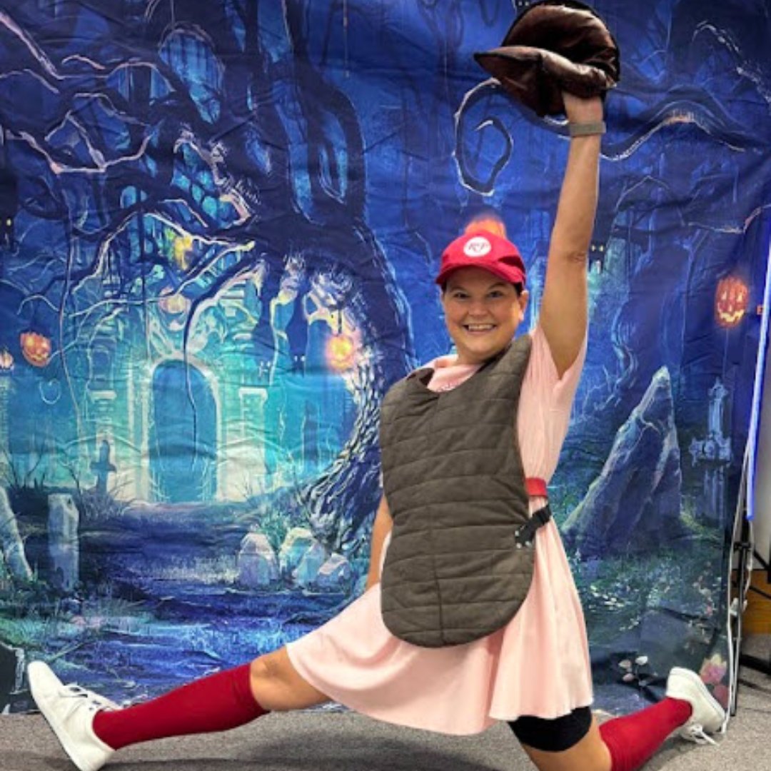 Teacher Halloween costume fun!