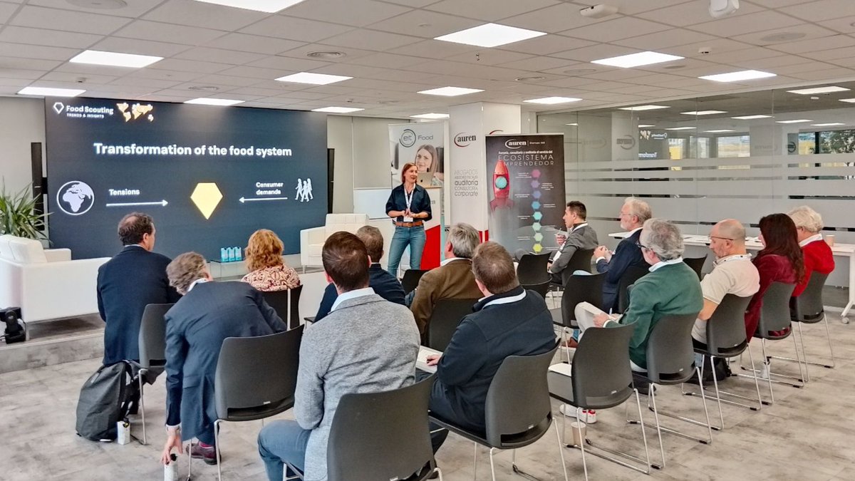 EBAN_org's tweet photo. 🌱 EBAN &amp; @EITFood  held an Agrifood Masterclass in Madrid!  

The day included startup pitches, expert talks on evaluations and exit strategies. 

🔗Want to learn more? Join the free Agrifood Investment Launchpad for more: https://t.co/cdC9okv3Cs

#Agrifood #AngelInvesting https://t.co/vrpAC1tVEr