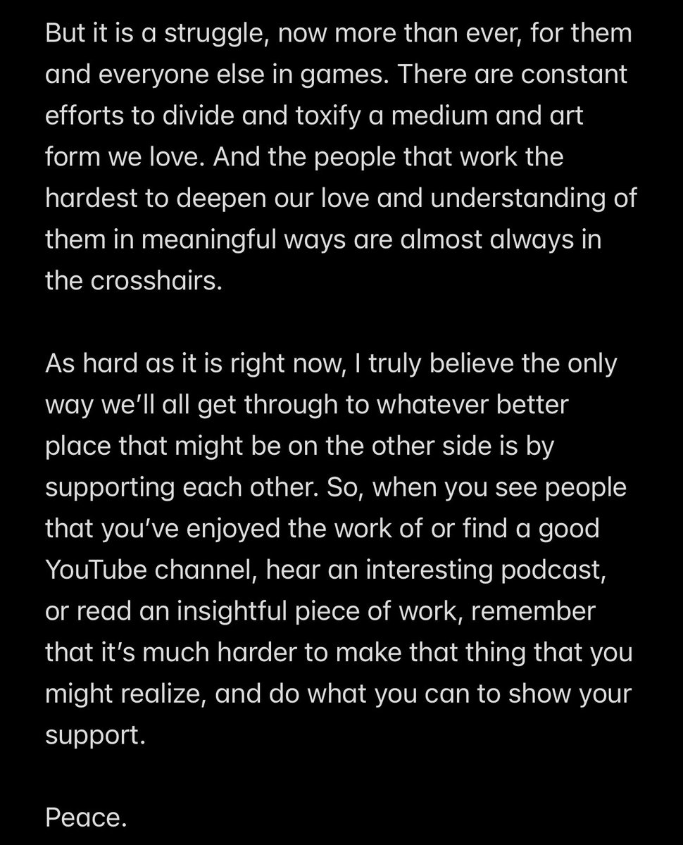 Been trying to figure out how to process everything after the layoffs at GameSpot. All I can really do is write how I feel. It’s what I’ve always done. So this is it.