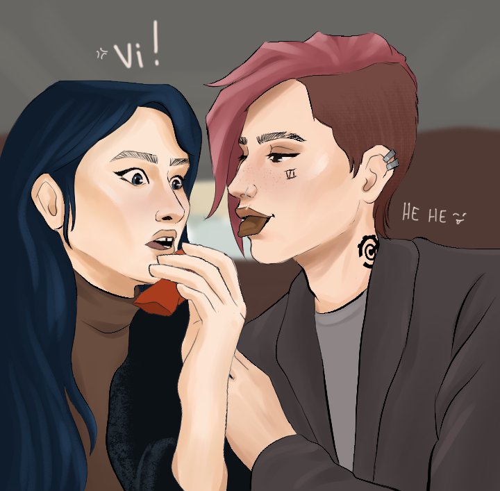Naeryspng's tweet photo. It was fun to draw 
#Caitvi #arcanefanart https://t.co/t14omtSggU
