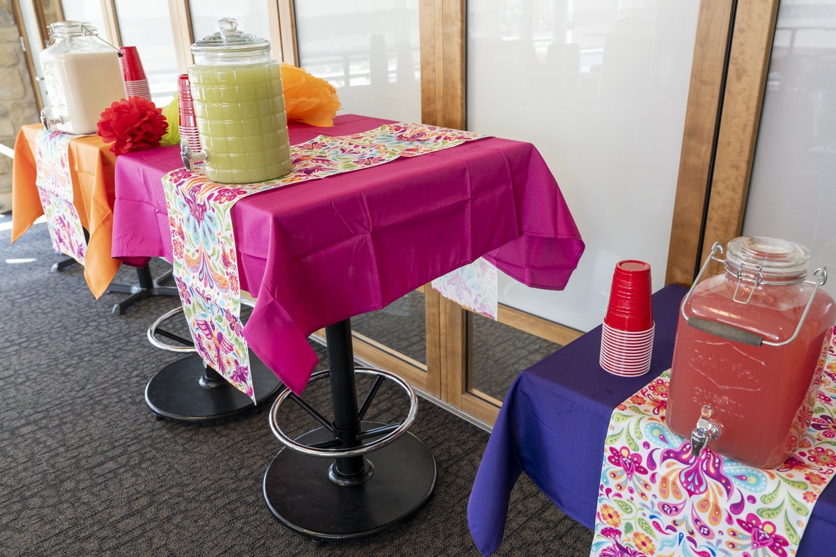 CBPLESCXD's tweet image. This week we celebrated #HispanicHeritageMonth by having a discussion on the influence of the Hispanic culture within @CBP and afterwards enjoyed a food sampling prepared by our awesome Special Emphasis Committee members, which included homemade salsas and a variety of drinks.