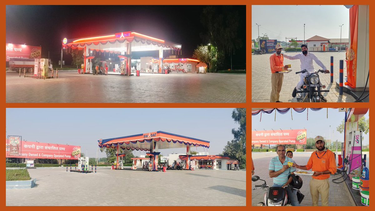 Swagat COCO Gumjal celebrated Diwali with warmth and joy, sharing festive gifts with our valued customers! Wishing everyone a bright and prosperous Diwali filled with happiness and togetherness. 🪔✨ #HappyDiwali #SwagatCOCOGumjal <a href="/kumaarj/">Jitendra Kumar</a>
<a href="/ioclpunjab/">IndianOil Punjab</a> <a href="/IndianOil_Highw/">IndianOil_Highway</a>