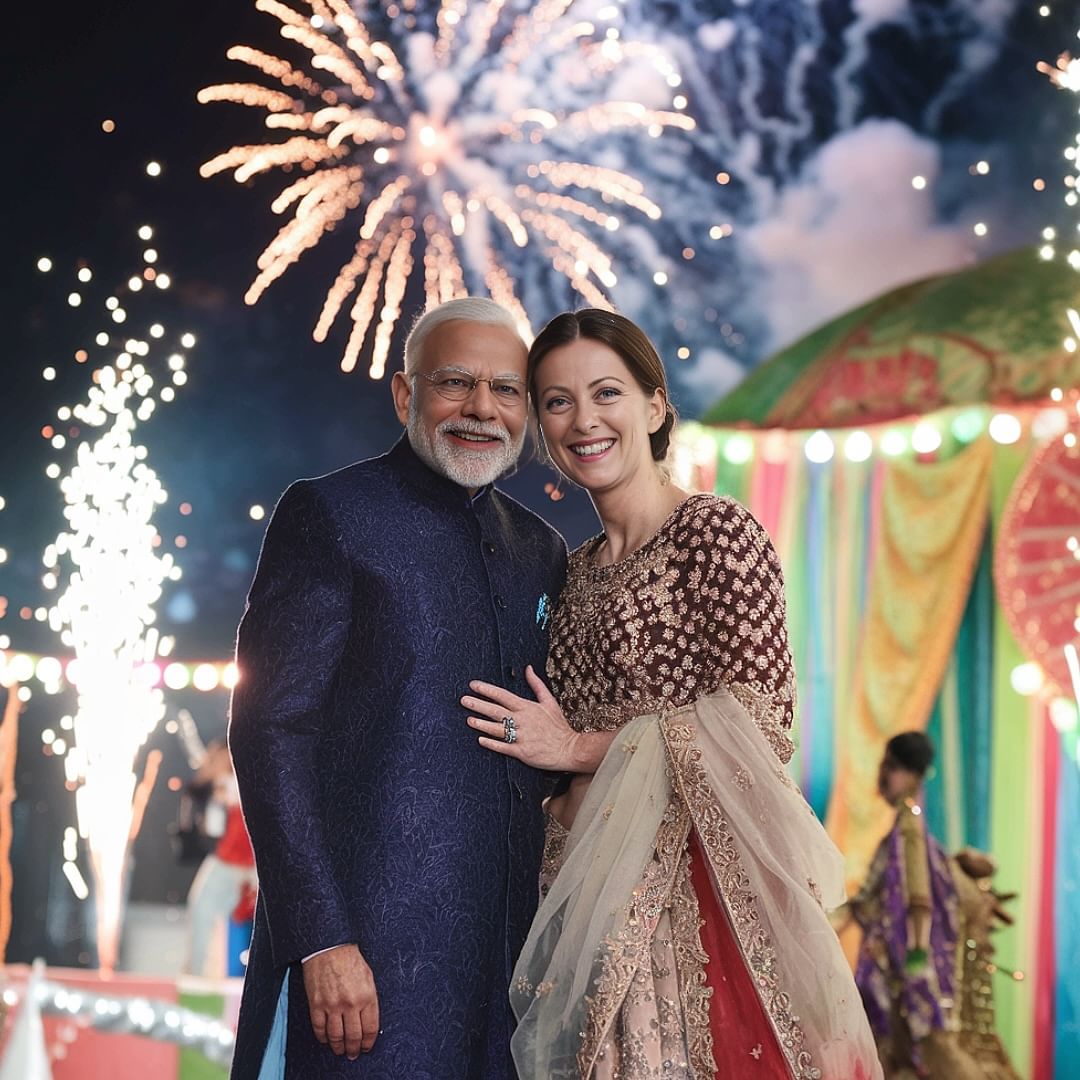 quicknewsnexus's tweet photo. When AI Meets Diwali 

Happy Diwali✨ https://t.co/FRerTEfhvy
