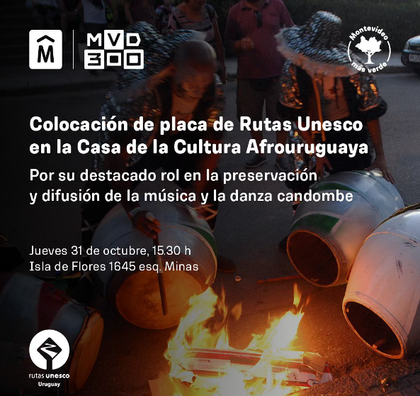 MundoAfro2024's tweet photo. La Casa de la Cultura Afrouruguaya recibe un merecido reconocimiento. Desde Mundo Afro celebramos! https://t.co/h7q6aE34k6