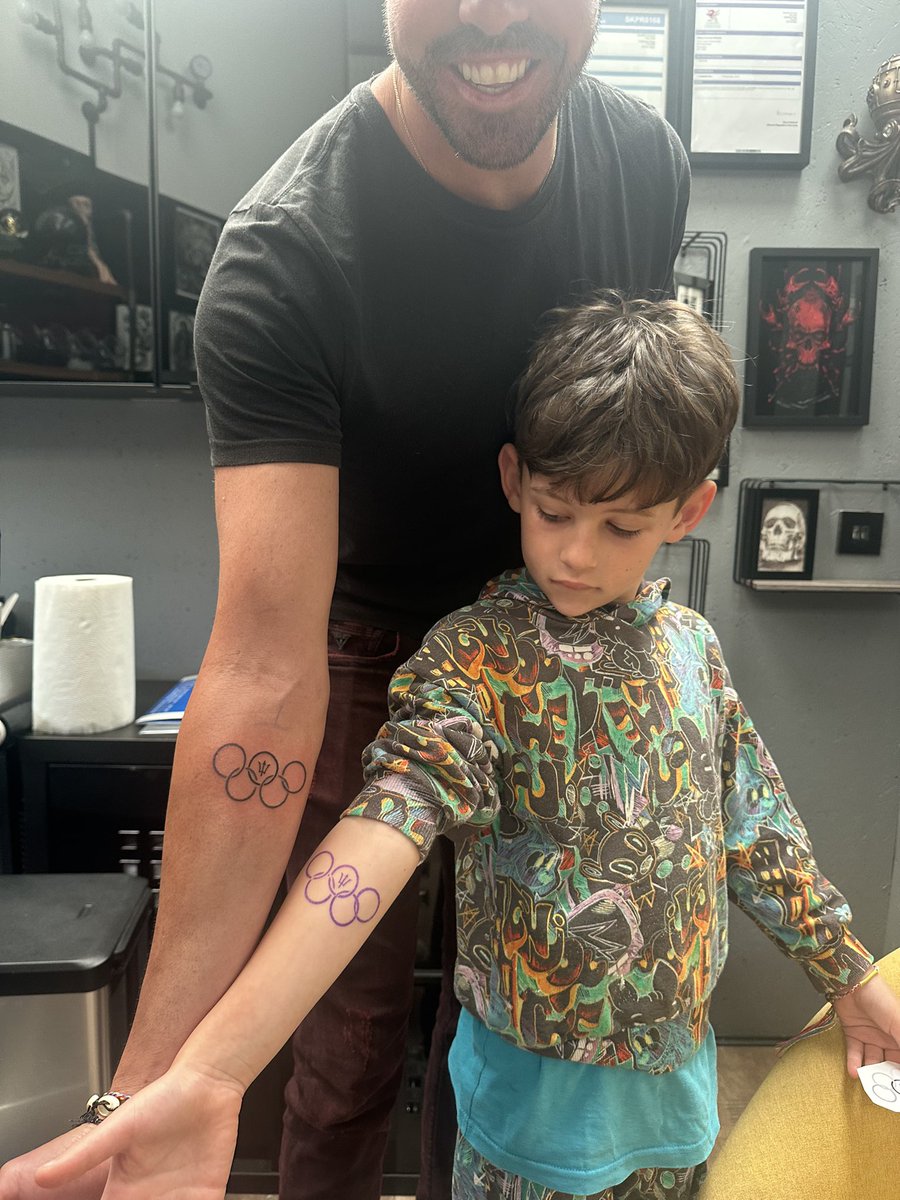 Did a ting! #tatted #Olympian