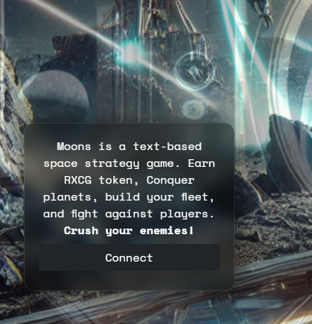 <a href="/100xAltcoinGems/">100x Altcoin Gems</a> $RXCG <a href="/rxc_games/">RXC GAMES</a> 200K mcap
#Moons #BSCGems
Test the beta version:  moons.rxcgames.com