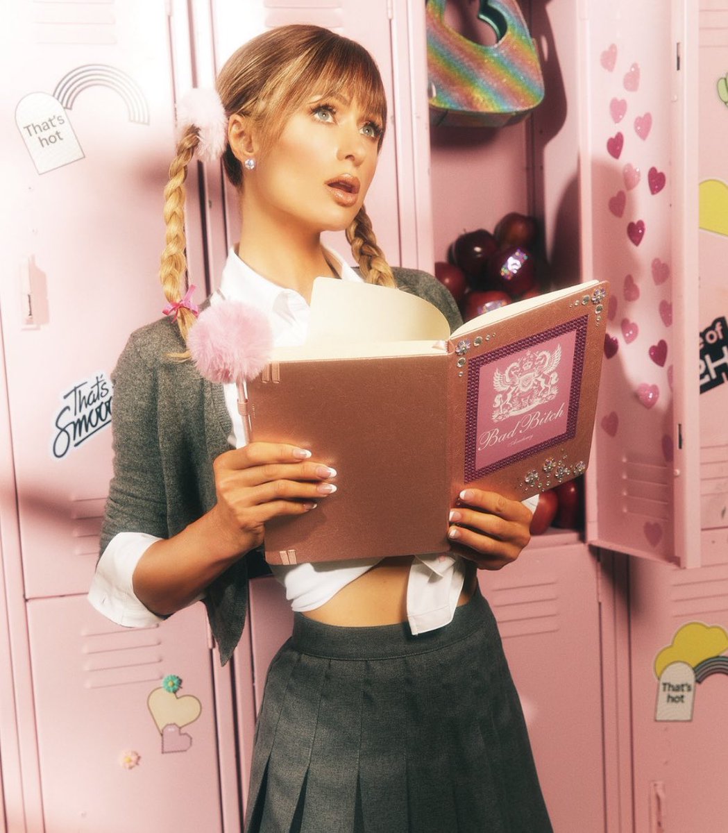 Paris Hilton is Britney Spears for Halloween