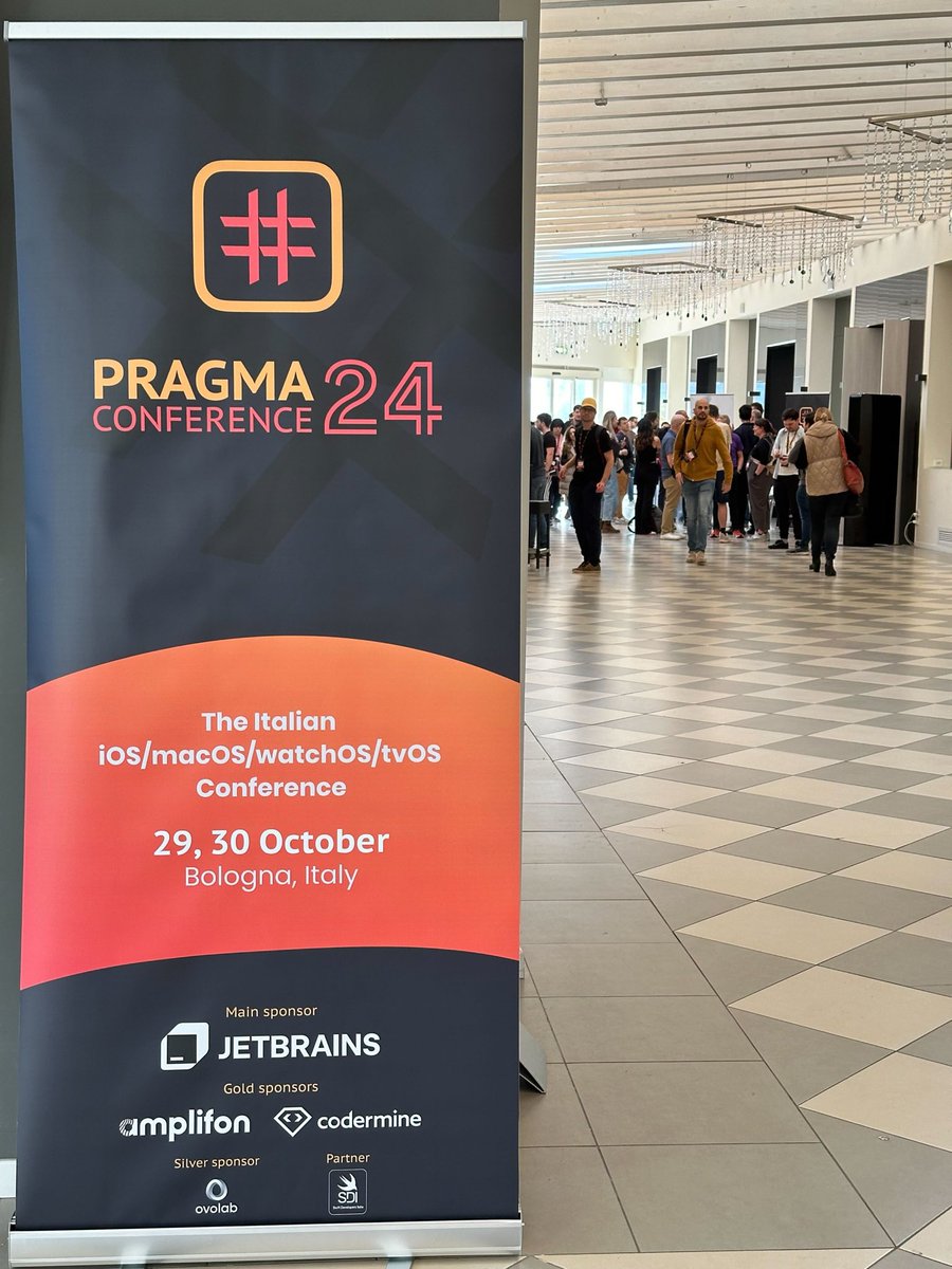 On my way back to Stockholm from amazing <a href="/pragmamarkorg/">#pragma mark </a> 👩‍💻
Thanks <a href="/klauslanza/">Klaus Lanzarini</a> <a href="/tobiasdm/">Tobias Due Munk</a> and the team for organising and making it happen! One of the best conferences out there. I gave a talk about “The Art of functional state management” and had so many inspiring discussions.