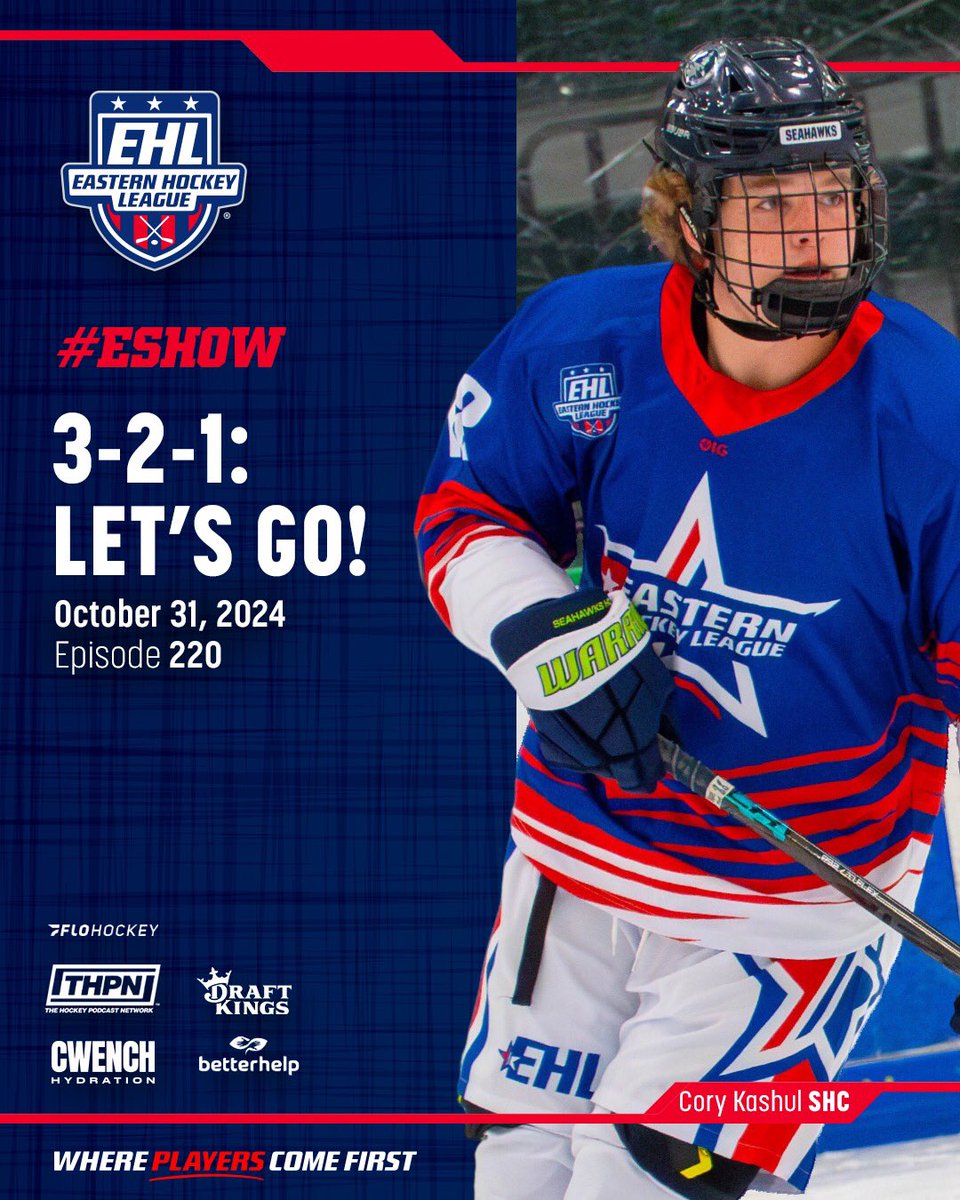EHL_Hockey's tweet photo. 3-2-1: Let's Go | Episode 220

The #ECrew Recaps the College Series, and Previews Next Week's Regional Showcase

#WherePlayersComeFirst https://t.co/J9qdB2HPlK