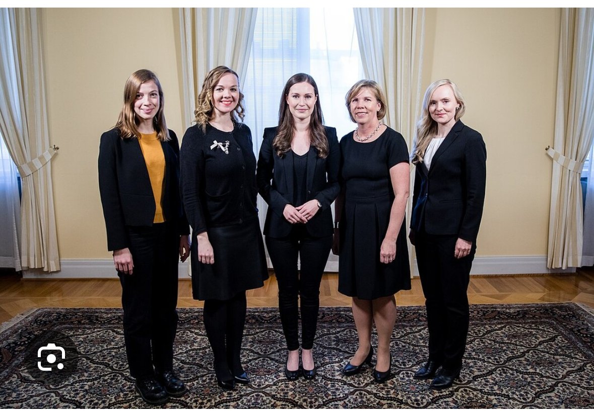 Lee_in_Iowa's tweet photo. Still think a country can’t be run by a woman? Get with the times. 

Finland is pretty damn happy with ITS leadership: https://t.co/SsOaWIHx1j