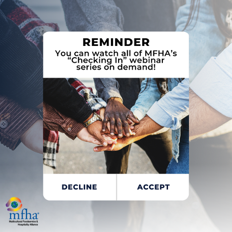 mfhanet's tweet photo. ICYMI: We recently concluded our 'Checking In' series of three powerful webinars focused on supporting diversity, equity, and inclusion (DEI) initiatives in the workplace. All webinars are available to stream on demand for free.

Access each webinar here:  https://t.co/JnPBda20CK https://t.co/4KUTxFb9g2