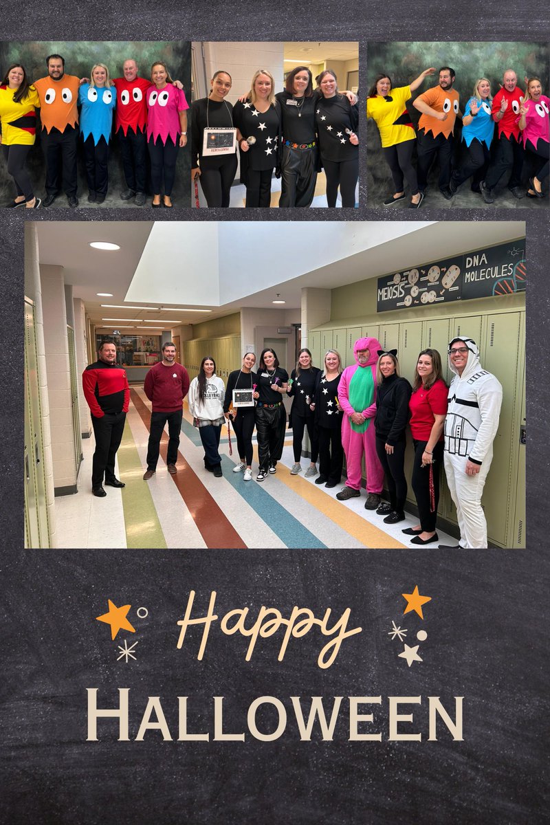 Happy Halloween from the St. FX Science and Art departments #CoyoteProud <a href="/StFXOCSB/">St. Francis Xavier High School</a>
