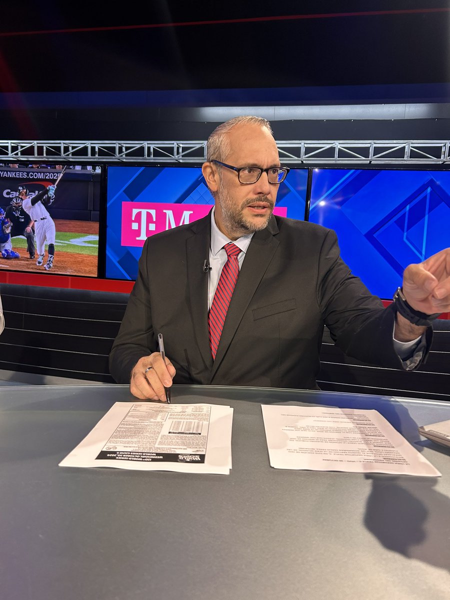 Gracias 🇵🇷, la pasamos increíble en nuestros análisis de la #WorldSeries2024 ⚾️. Es un verdadero honor poder entrar a sus casas, lo hacemos con mucho cariño y respeto. DLB 🙏