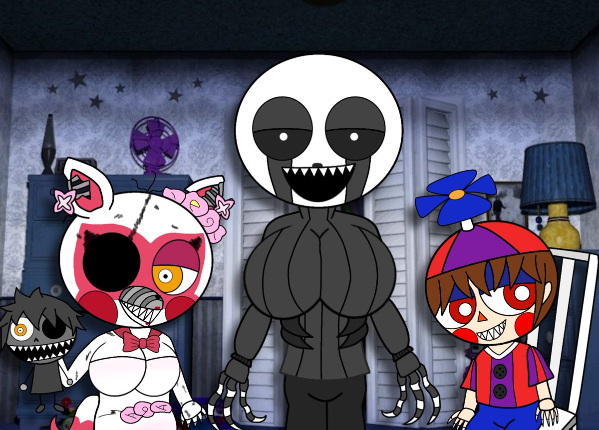 yuuki_fnaf's tweet photo. 【FNAF 自分絵】
Nightmare Toy's
#FNAF #FNAF4 #HalloweenEdition #Nightmarionne #NightmareMangle #NightmareBB #Nightmareballoonboy #halloween2024 https://t.co/MXXRTWUcpL