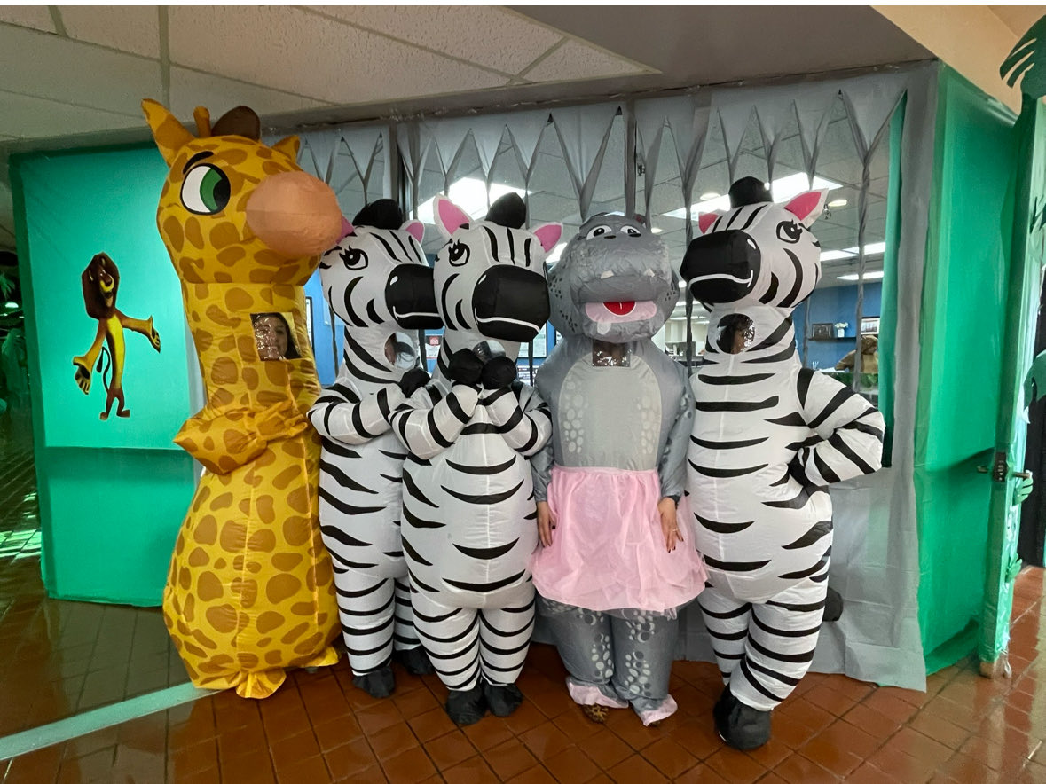Bobbi R. Garcia (@b_russ_garcia) on Twitter photo 🎃🦁 Happy Halloween!! <a href="/Ysleta_HR/">Ysleta ISD_HR</a> unleashing their inner animal as we celebrate with a Madagascar 🦓 🐧 🦛 theme. #HalloweenFun <a href="/YsletaISD/">Ysleta ISD</a> 🎃🦁 Happy Halloween!! <a href="/Ysleta_HR/">Ysleta ISD_HR</a> unleashing their inner animal as we celebrate with a Madagascar 🦓 🐧 🦛 theme. #HalloweenFun <a href="/YsletaISD/">Ysleta ISD</a>