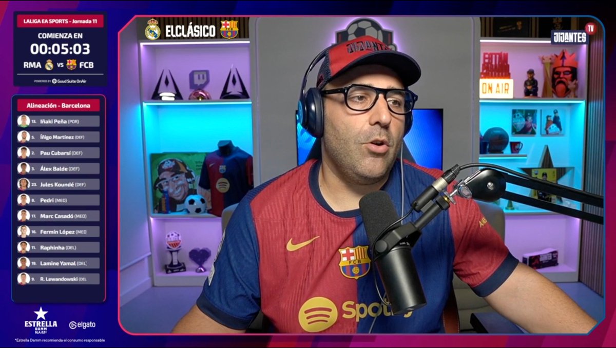 Guud Content Suite (@guudsuite) on Twitter photo 📊✨ El Clásico made waves with +8M views! With OnAir, fans enjoyed real-time stats, AI integration, and innovative monetization.🔥⚽️ Bringing the excitement to every screen and transforming sports! 🚀 
#ElClasico #OnAir #PoweredByGuud 
onair.guudsuite.com 📊✨ El Clásico made waves with +8M views! With OnAir, fans enjoyed real-time stats, AI integration, and innovative monetization.🔥⚽️ Bringing the excitement to every screen and transforming sports! 🚀 
#ElClasico #OnAir #PoweredByGuud 
onair.guudsuite.com