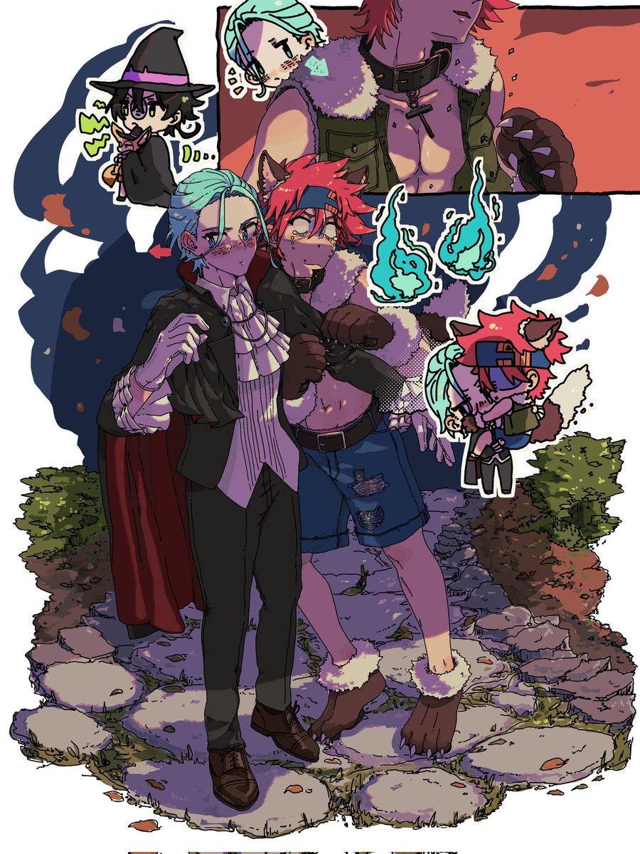 Happy Halloween 🎃

❄ ちらっと 🌺

#Halloween    #エスケーエイト #SK8エスケーエイト #ラン暦 #イラスト  #sk8 #SK8THEINFINITY #fanart