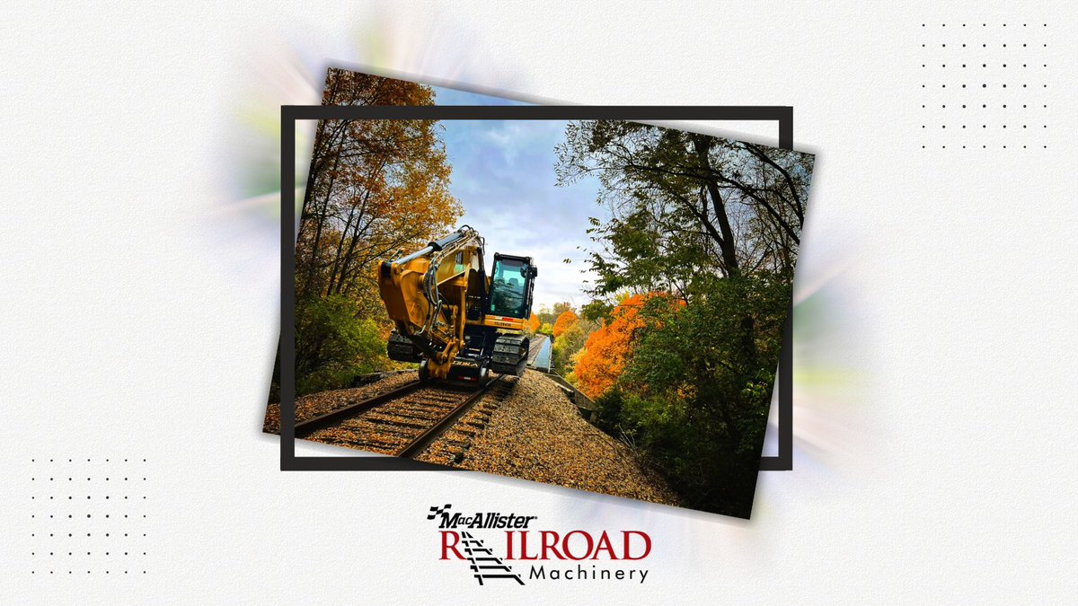 MacRailroad's tweet photo. Keep your rail projects rolling smoothly with MacAllister® Railroad Machinery! 🛤️ We offer everything from specialized equipment to expert support, making sure your operations are safe and efficient every step of the way. #MacAllisterRail #RailEquipment #RailSolutions https://t.co/r0ZBJ250jK