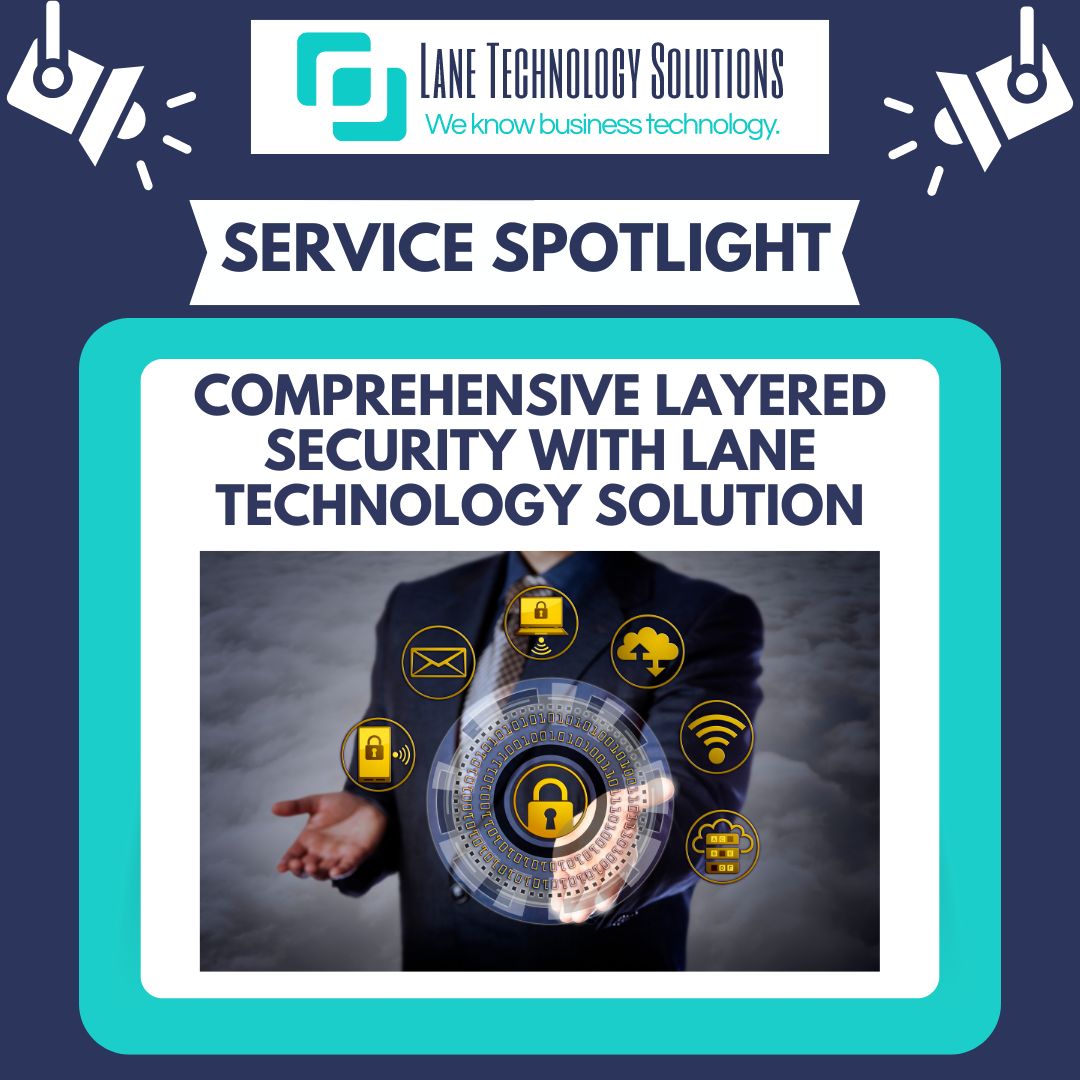 PartnerWithLTS's tweet image. Our layered security approach protects your business from all angles—covering network security, email defenses, and data backup. Secure your organization against cyber threats with our robust, multi-layered strategy—contact us today! #CyberSecurity #LayeredSecurity #TechSolutions
