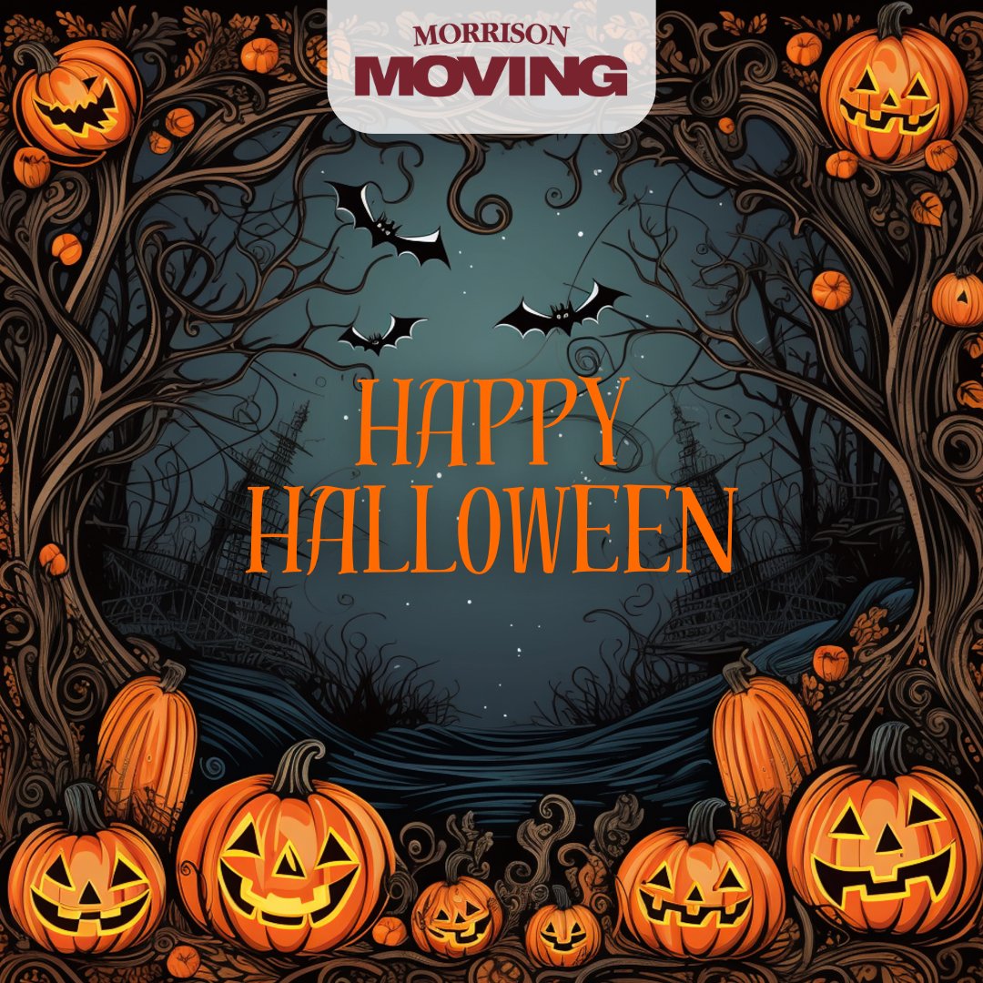 MorrisonMoving's tweet image. Happy Halloween! 🎃
Moving doesn't have to be a nightmare. Let our ghouls handle your goods!

#morrisonmoving #halloween