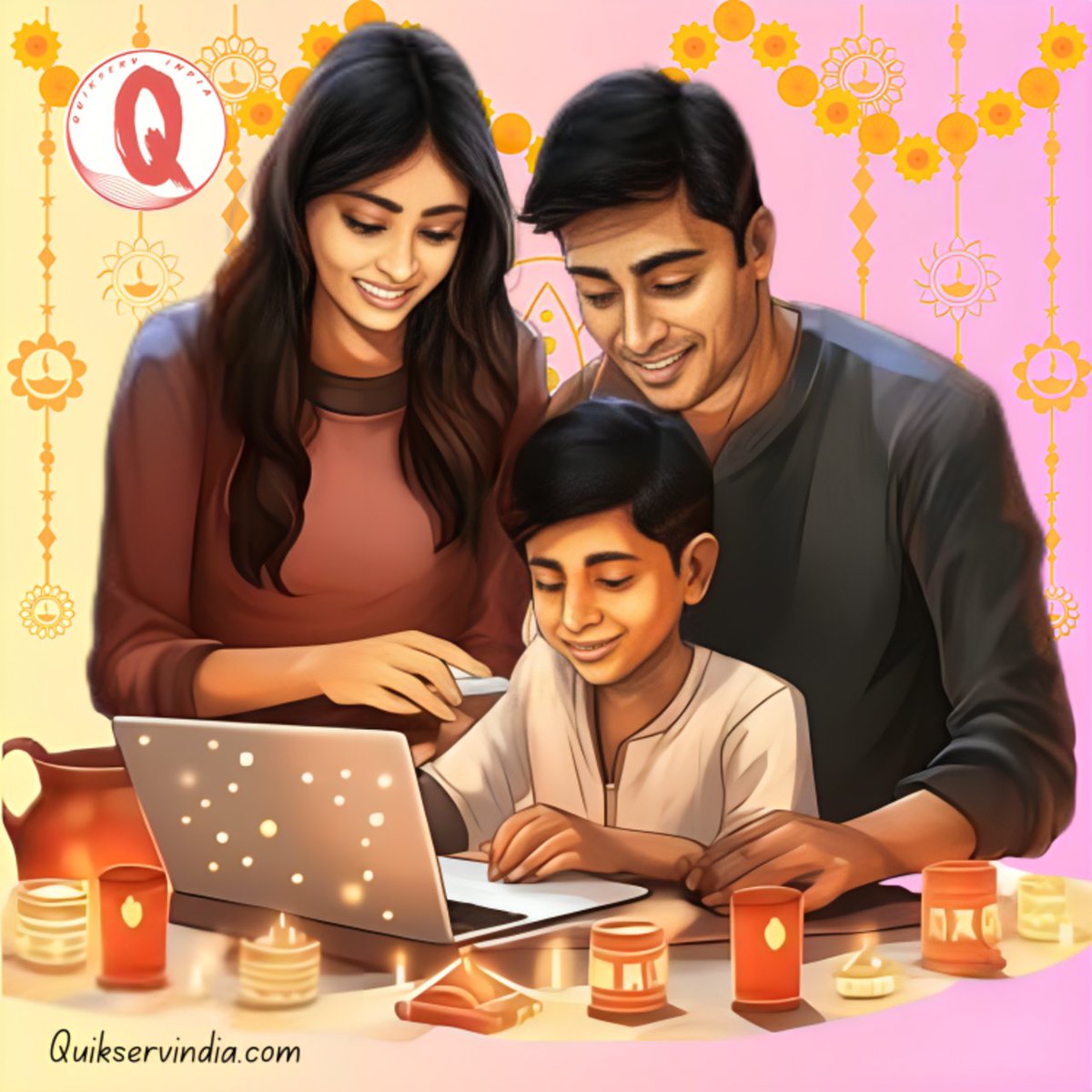 QuikservIndia's tweet photo. 🌺✨ 𝑸𝒖𝒊𝒌𝑺𝒆𝒓𝒗 𝑰𝒏𝒅𝒊𝒂 की ओर से आपको लक्ष्मी पूजन की शुभकामनाएं! ✨🌺 

𝑸𝒖𝒊𝒌𝑺𝒆𝒓𝒗 𝑰𝒏𝒅𝒊𝒂 आपके उपकरणों की देखभाल में सदैव तत्पर है, ताकि आपकी खुशियों में कोई बाधा न आए। 🛠️😊

#लक्ष्मीपूजन #सुखसमृद्धि #QuickServIndia #खुशियोंका_वास #दीपावली #भारतीयसंस्कृति https://t.co/Dx3CFDkq9m