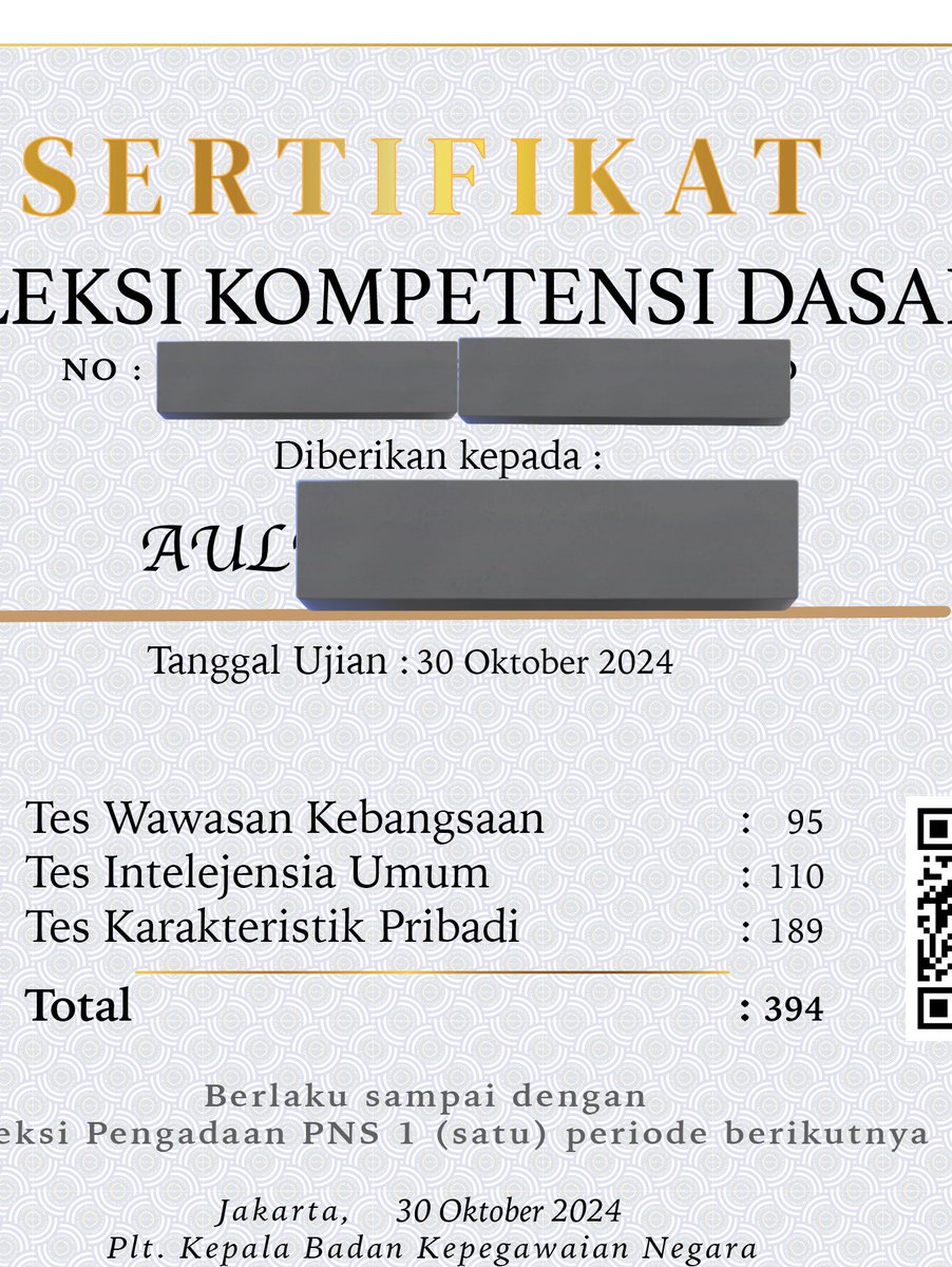 onlyforyaa's tweet photo. lulus PG, tp gak masuk perankingan.
gppaa yaa, kata abah mungkin rezeki nya masih disuruh ngajar disekolah lagi wkwk https://t.co/TfX7849Ynd