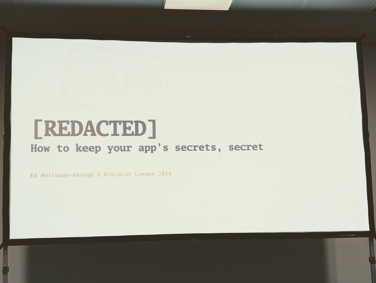 morphingcoffee's tweet photo. 🧑‍🍳 Chef @Sp4ghettiCode sharing some [REDACTED] recipes 🚀 thanks Ed!
#dcldn24 #AndroidDev https://t.co/FZIKfTwtnF