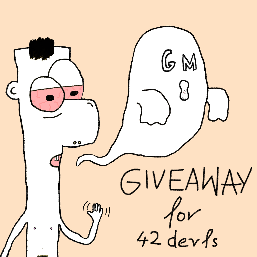 derp_derfs's tweet photo. 👻 GM everyone! 👻

Happy Halloween!

To celebrate, we’re giving out 42 Derfs to the first 24 people who find this post and drop their $STARS address in the comments! The first 9 addresses will get 2x Derfs. Don’t miss out on this Halloween treat! 🍃🎃✨

#stargaze #giveaway https://t.co/fGTmBJ6StD