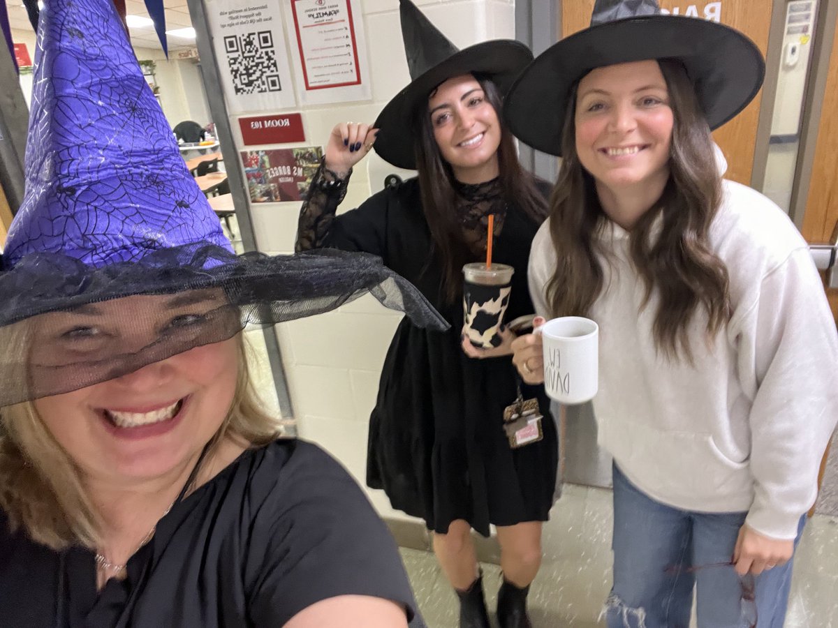 Must be the influence of MacBeth. English teachers are good witches!