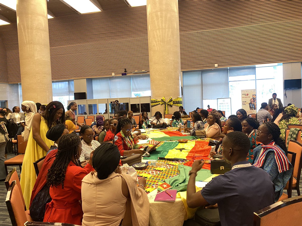 Joy_ohaegbu's tweet photo. Honored to join the Beijing+30 Consultation in Addis Ababa, hosted at the African Union HQ. We engaged in powerful discussions on the 12 critical issues facing women, the path forward, and building a united front in solidarity. #Beijing30 @FemnetProg @WomenAspireNet1 https://t.co/QtC9ey4X4Z