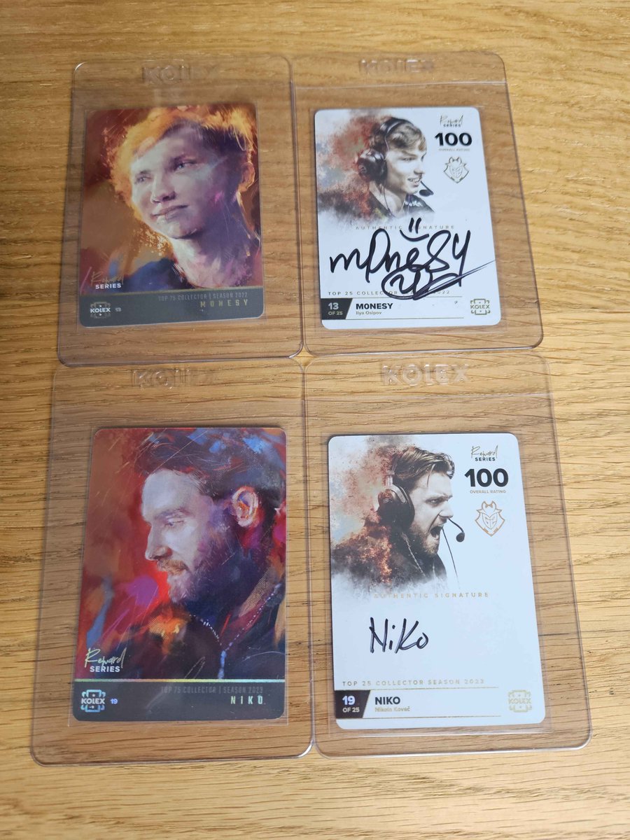 silveR_cs_go's tweet image. Those awesome @KolexGG Season 2022/2023 rewards from @G2m0NESY and @G2NiKo  just arrived today 🔥

#KolexGG
#KolexCards